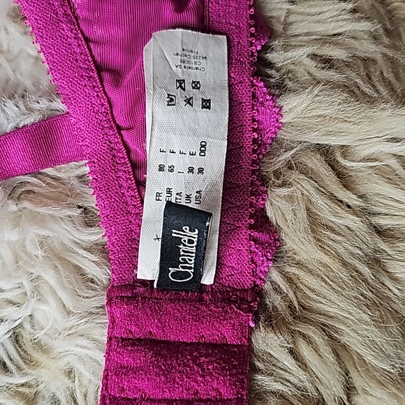Chantelle Fuchsia Bra - Picture 3 of 4